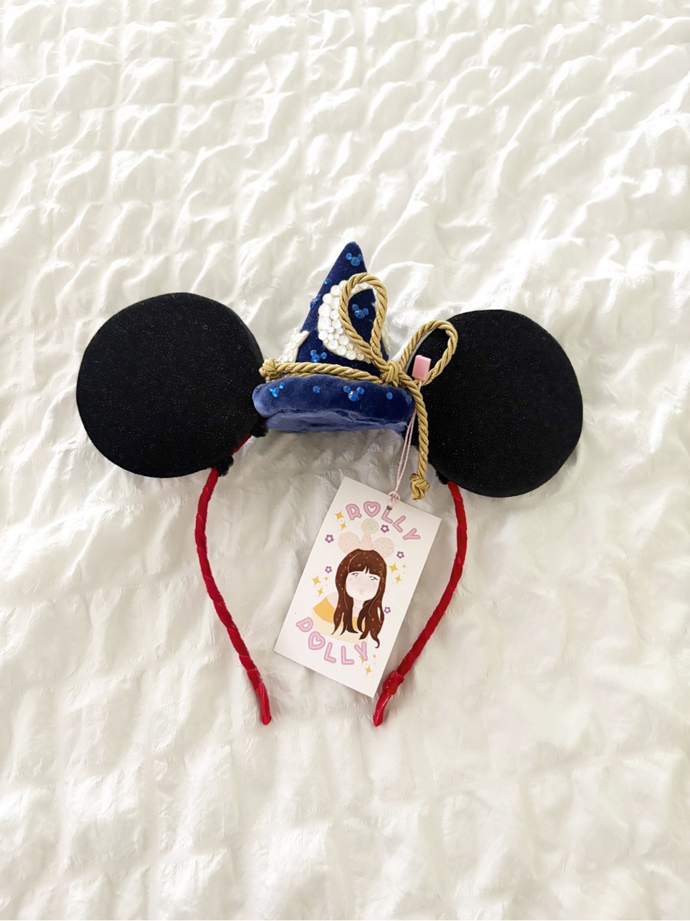NWT Rolly Polly Mickey sorcerer ears